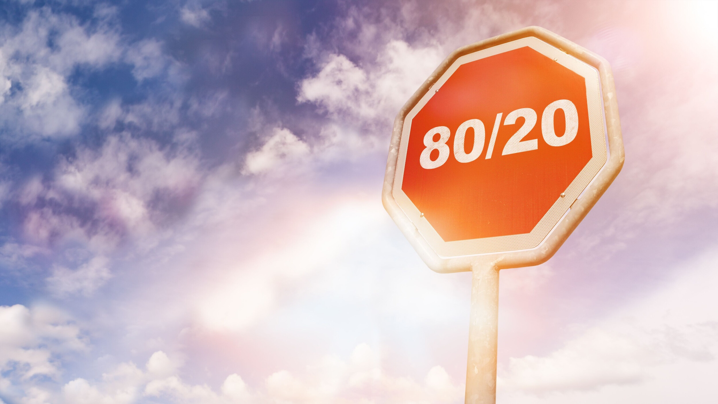 80/20-Regel: Gesund leben ohne zu verzichten